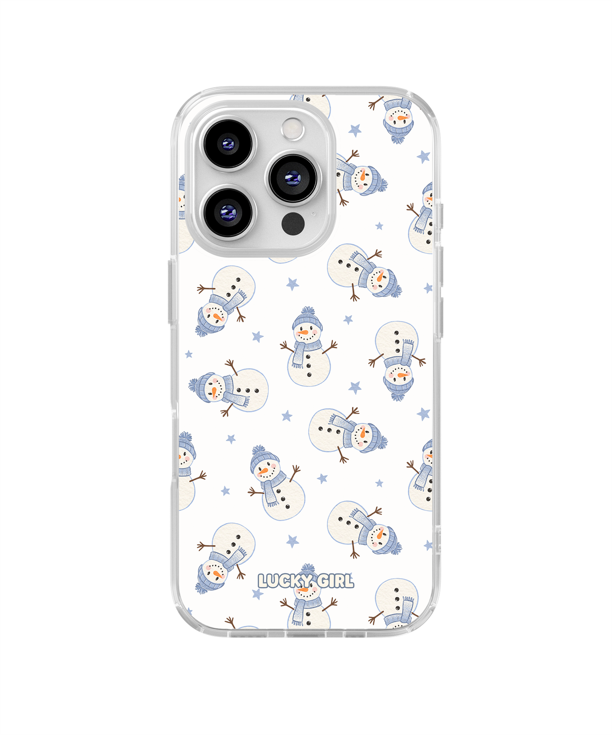 Feeling Frosty Clear Case Insert iPhone 15 Pro