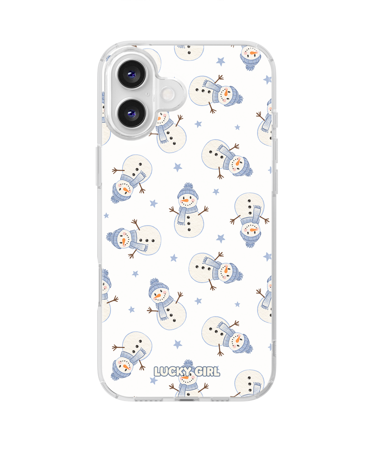 Feeling Frosty Clear Case Insert iPhone 16 Plus