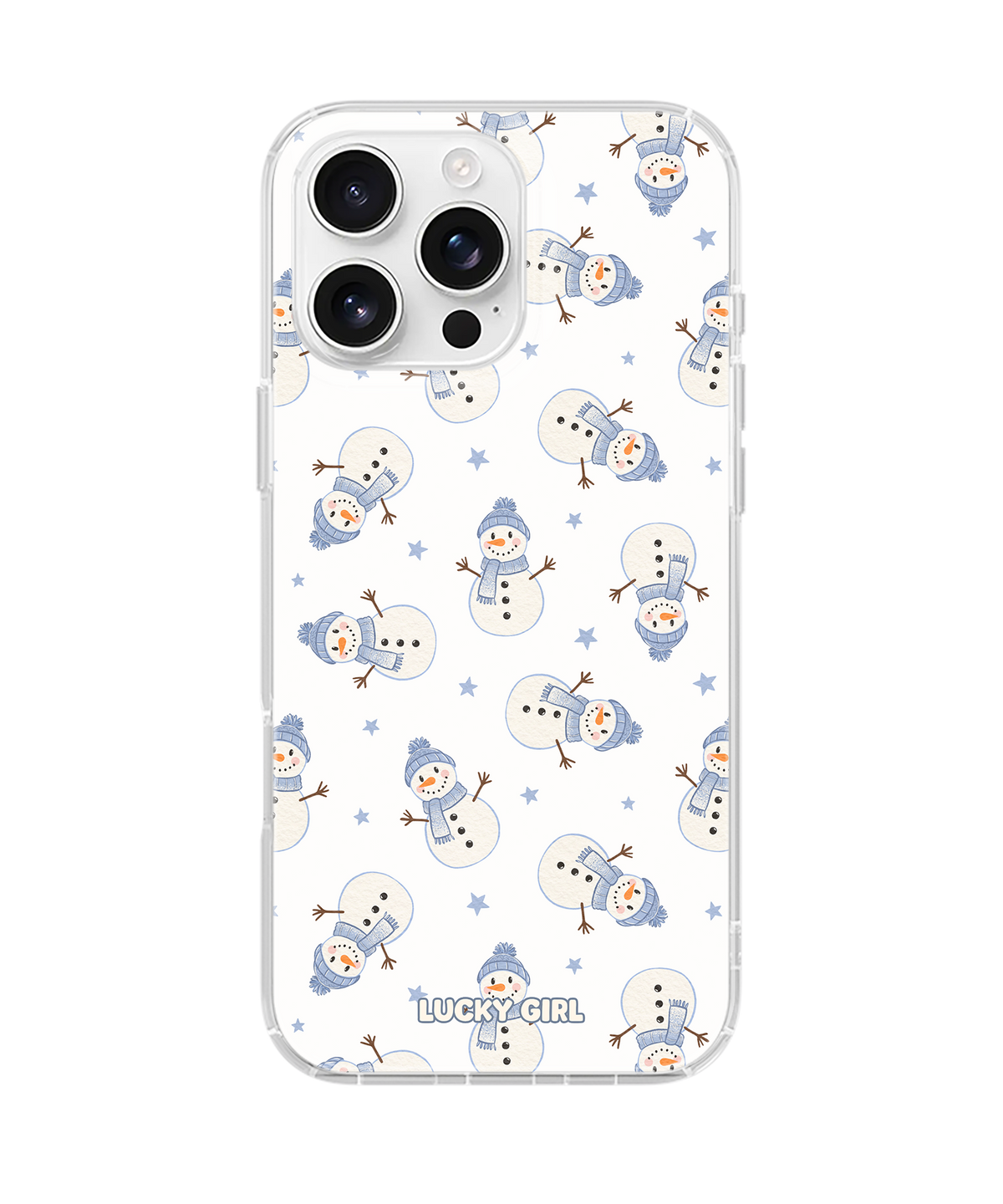 Feeling Frosty Clear Case Insert iPhone 16 Pro Max