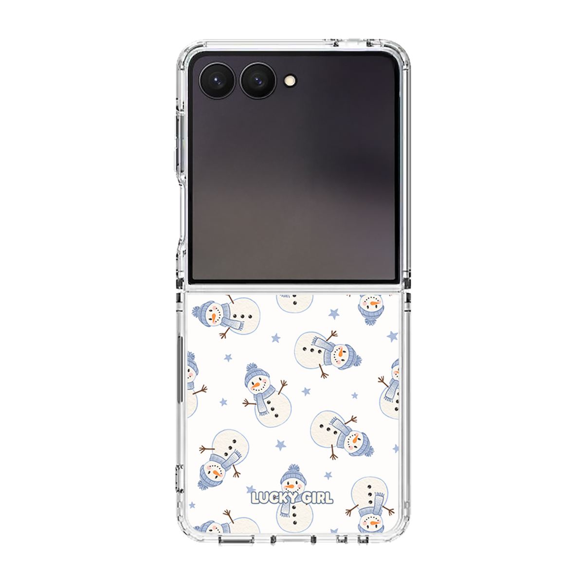 Feeling Frosty Clear Case Insert Galaxy Z Flip 7 / 8