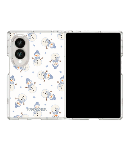 Feeling Frosty Clear Case Insert Galaxy Z Fold 8 (wide)