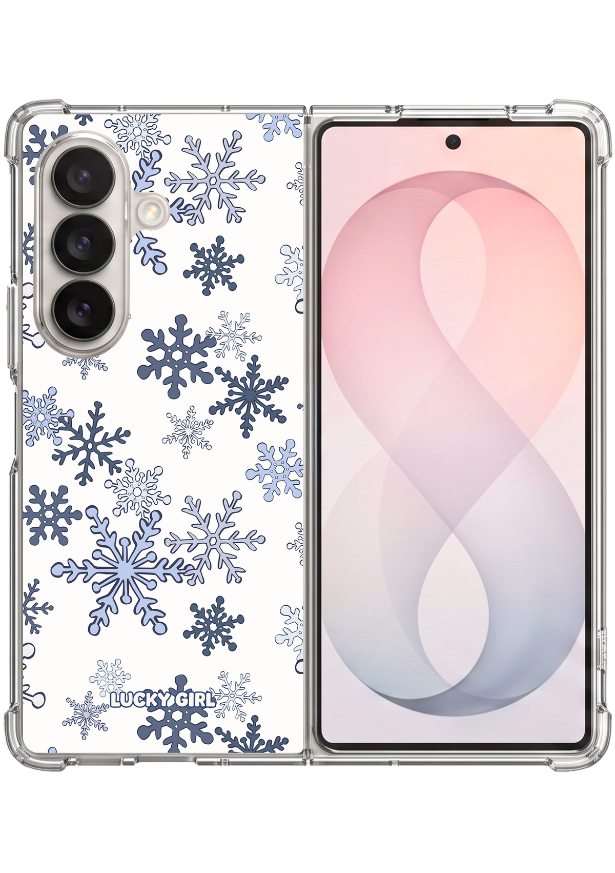 First Snow Clear Case Insert Galaxy Z Fold 7 / 8 Ultra