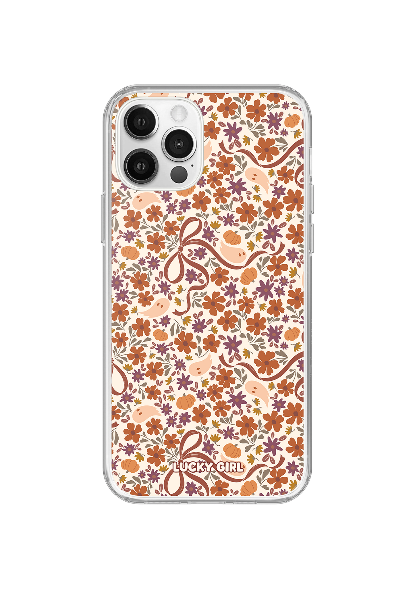 Ghostly Garden Clear Case Insert iPhone 12/12 Pro