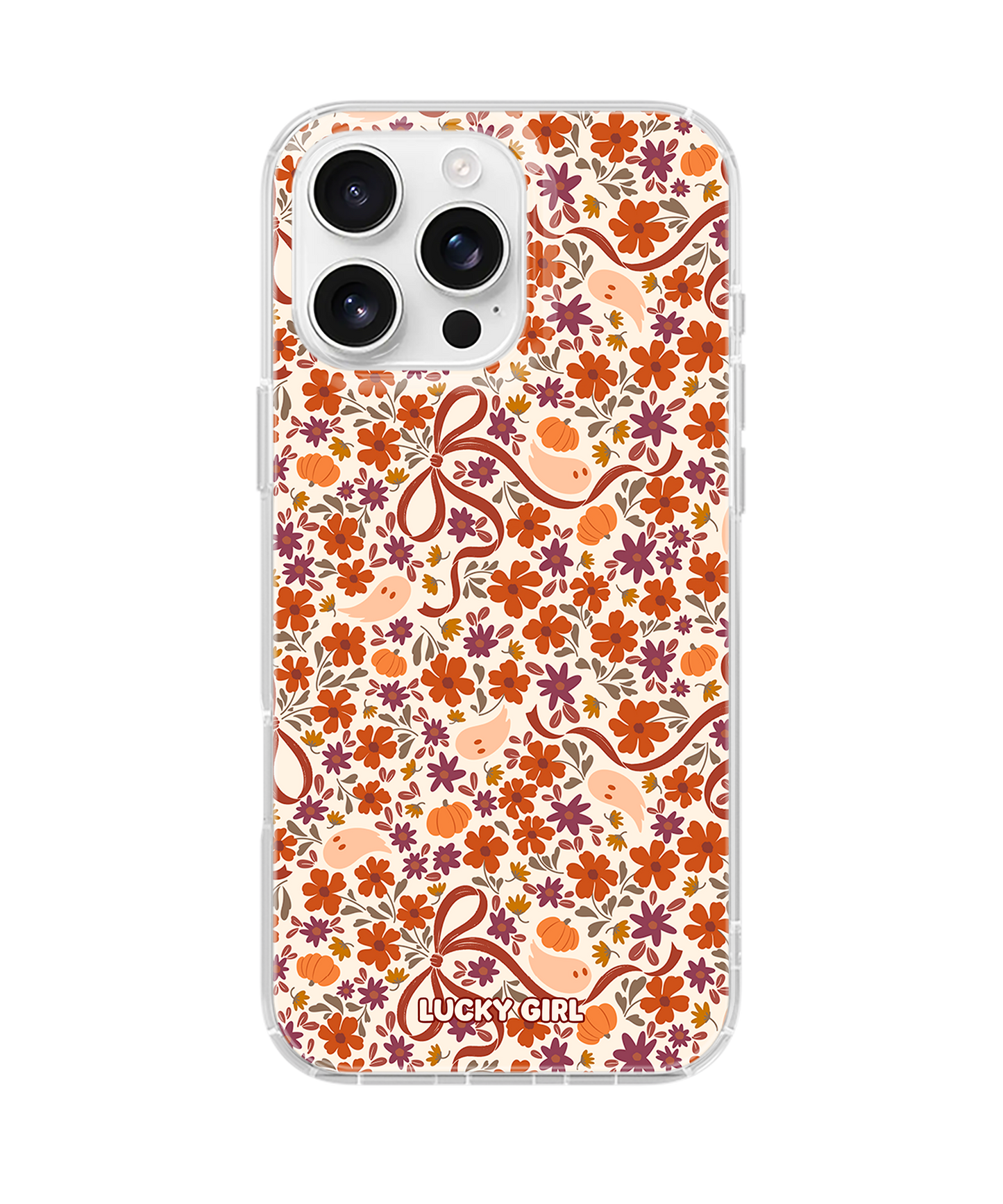Ghostly Garden Clear Case Insert iPhone 14 Pro Max