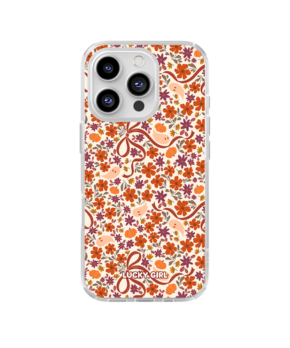Ghostly Garden Clear Case Insert iPhone 16 Pro
