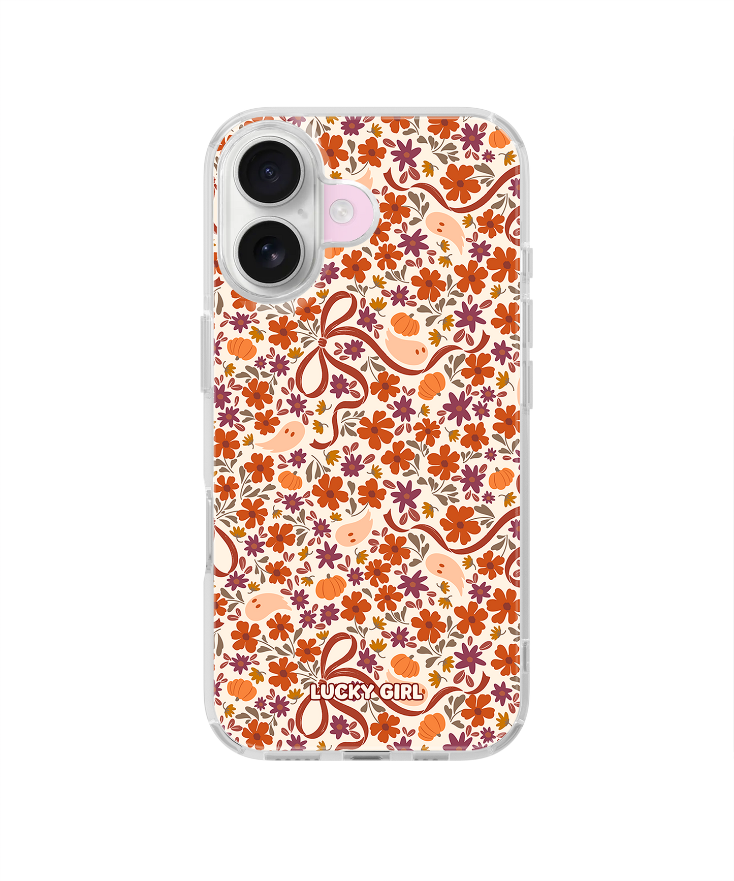 Ghostly Garden Clear Case Insert iPhone 17