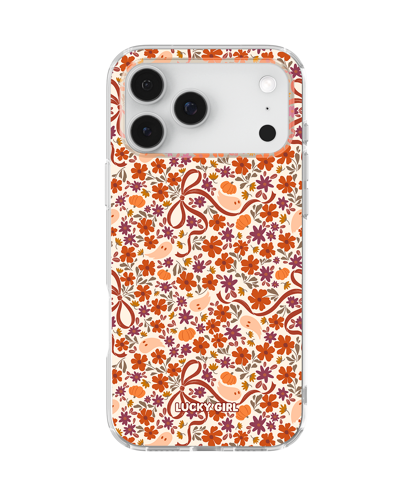 Ghostly Garden Clear Case Insert iPhone 17 Pro Max