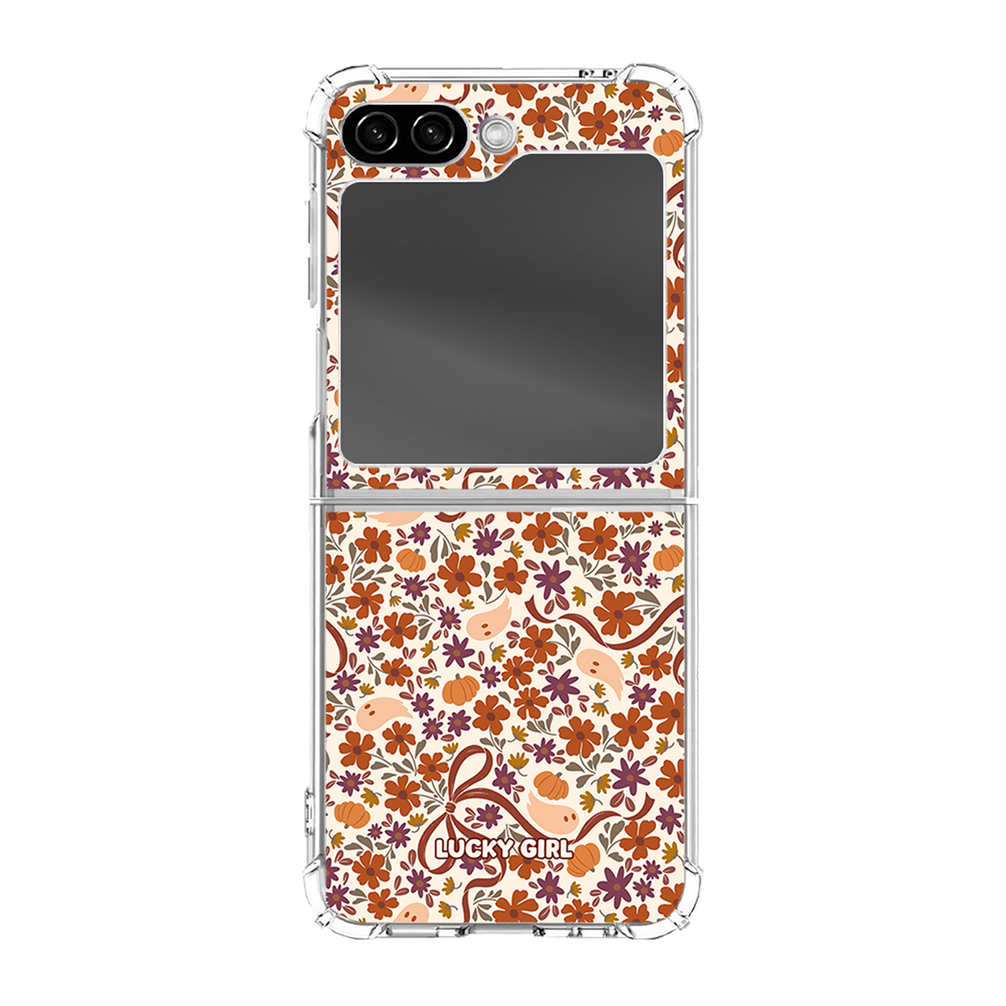 Ghostly Garden Clear Case Insert Galaxy Z Flip 6/7 FE