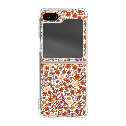 Ghostly Garden Clear Case Insert Galaxy Z Flip 6/7 FE
