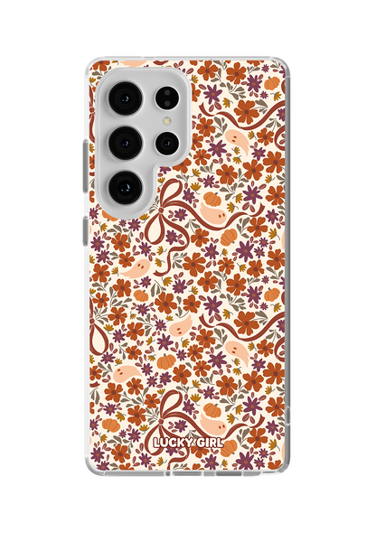 Ghostly Garden Clear Case Insert Galaxy S25 Ultra