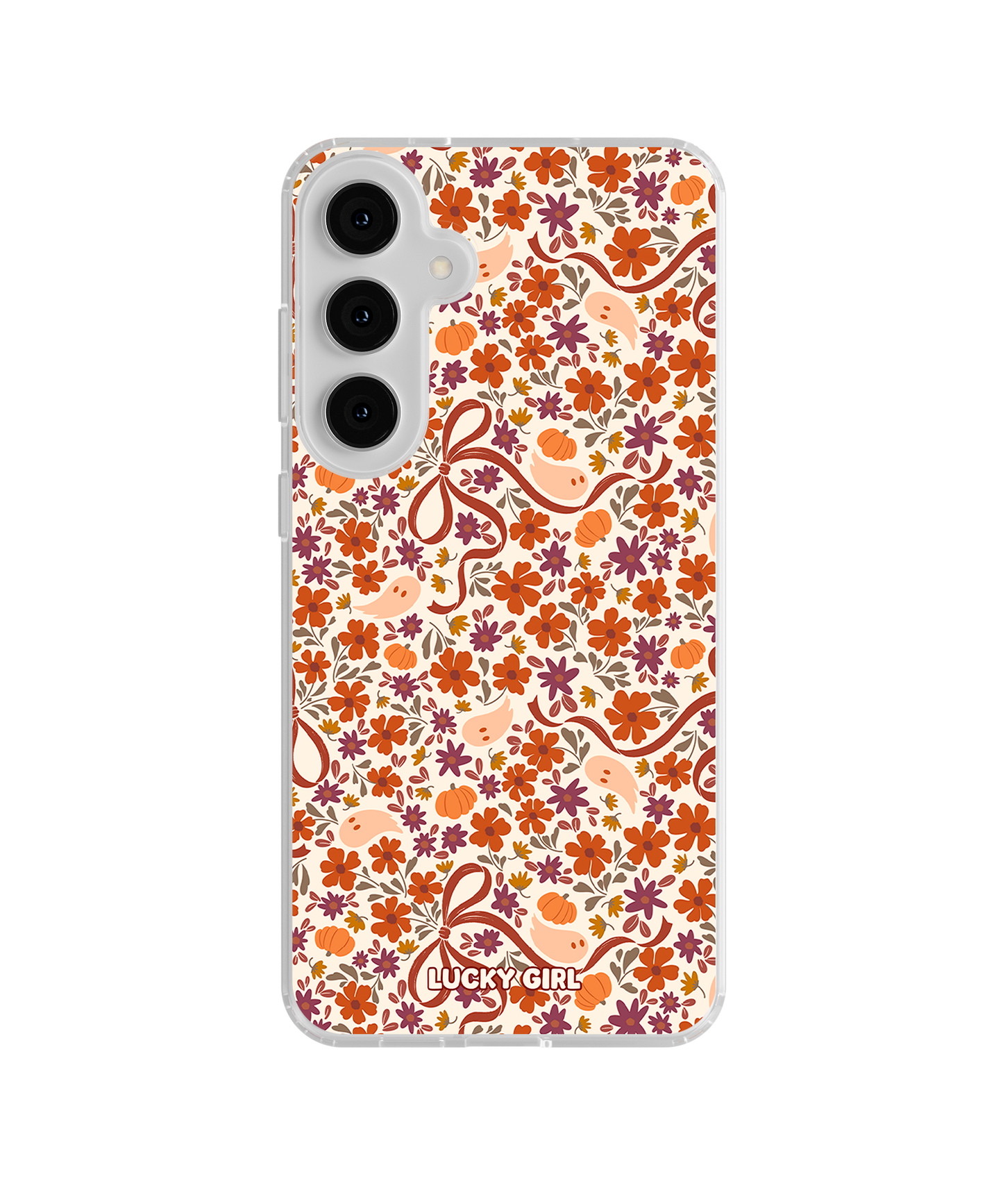 Ghostly Garden Clear Case Insert Galaxy S26 Plus