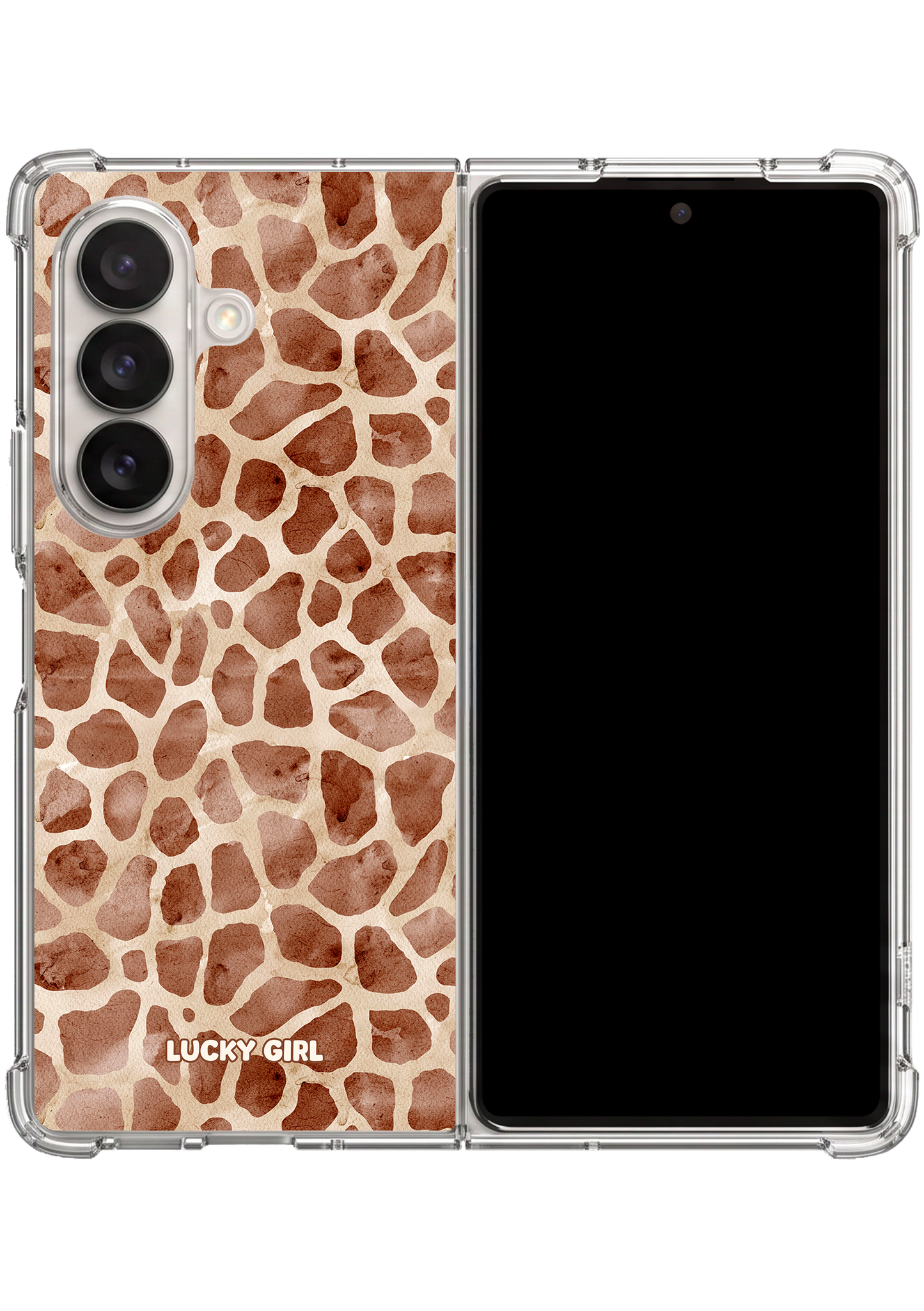 Giraffe Clear Case Insert Galaxy Z Fold 7