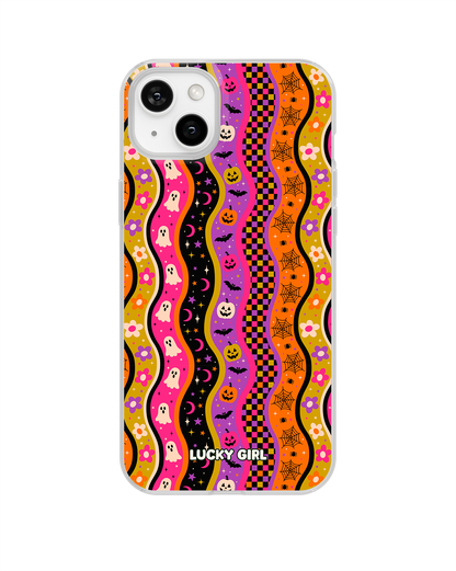 Halloween Waves Clear Case Insert iPhone 15