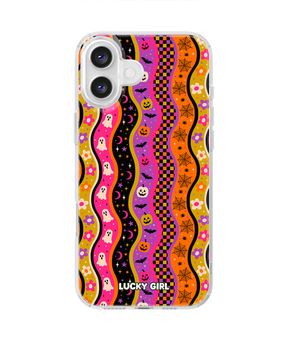 Halloween Waves Clear Case Insert iPhone 16 Plus