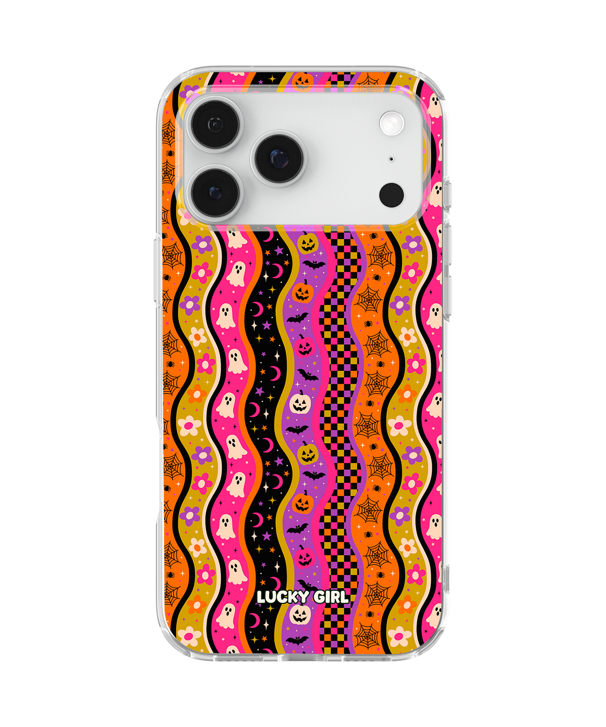 Halloween Waves Clear Case Insert iPhone 17 Pro Max