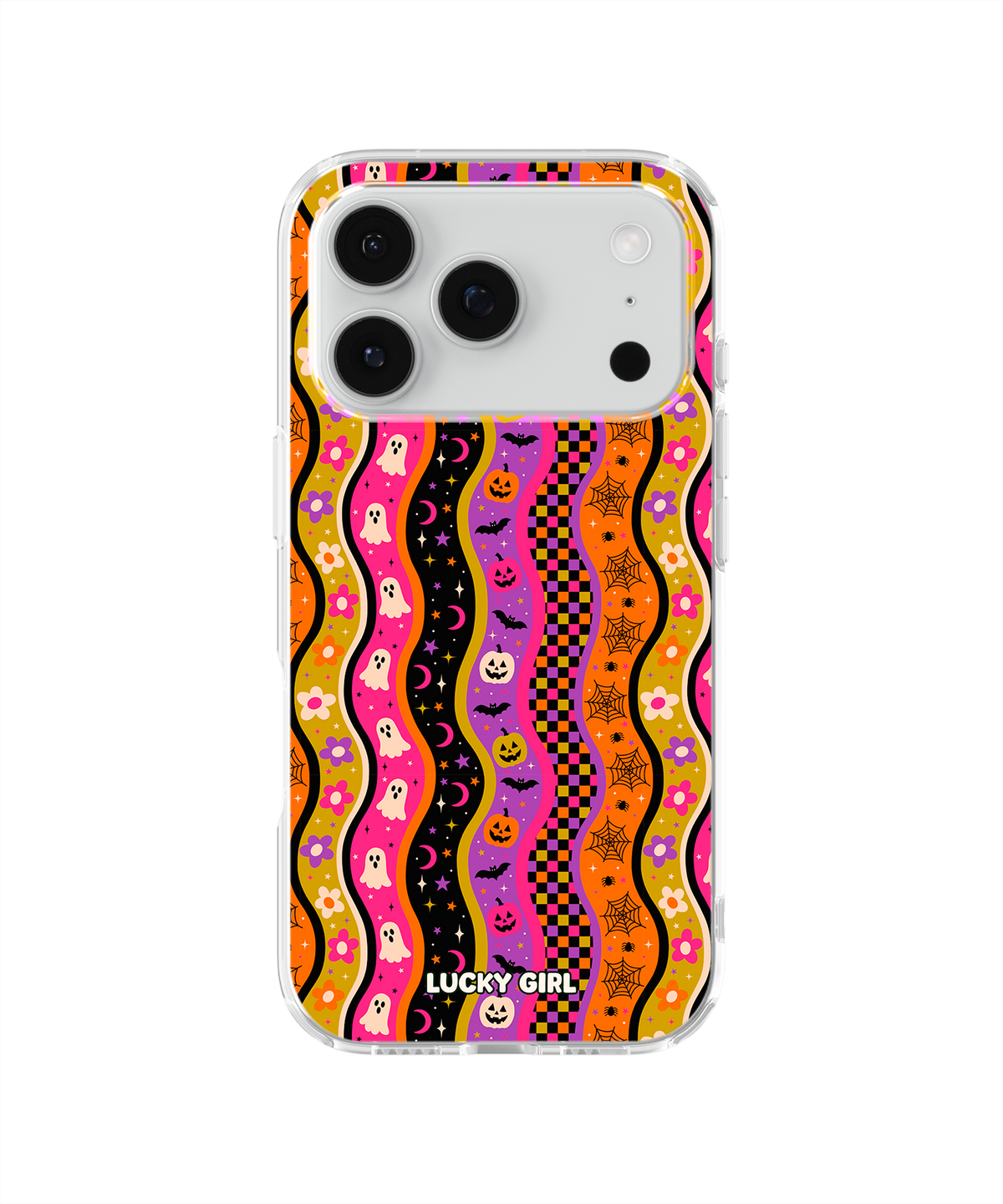 Halloween Waves Clear Case Insert iPhone 17 Pro
