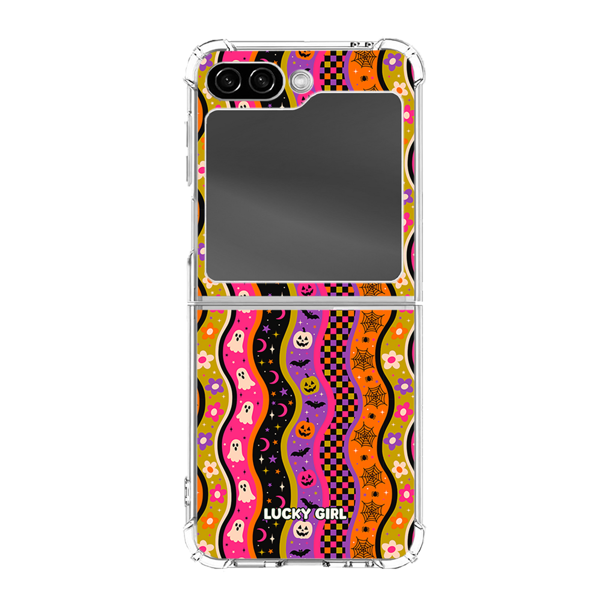 Halloween Waves Clear Case Insert Galaxy Z Flip 6/7 FE