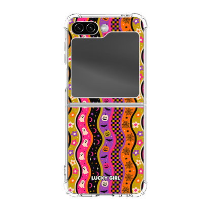 Halloween Waves Clear Case Insert Galaxy Z Flip 6/7 FE