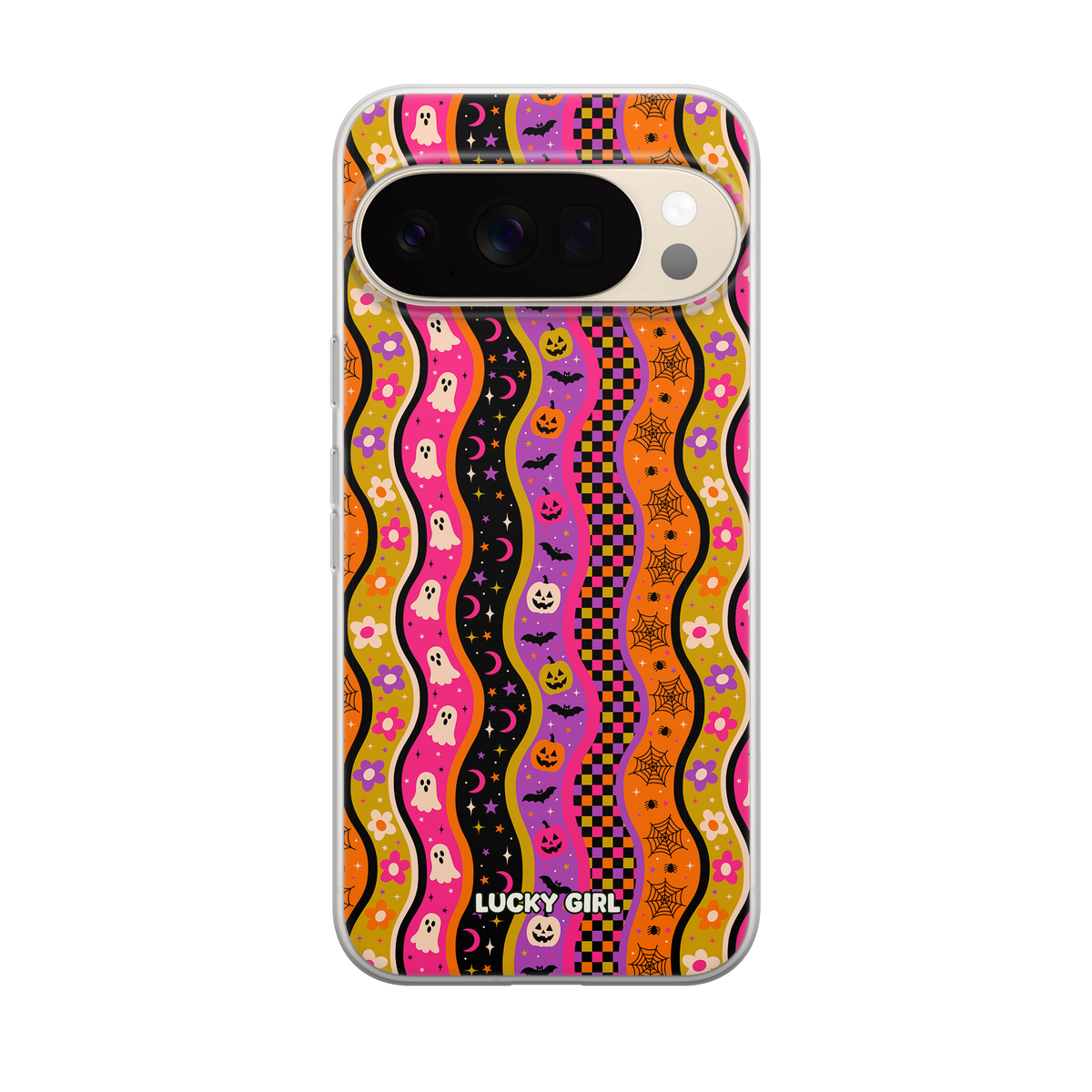 Halloween Waves Clear Case Insert Pixel 10/10 Pro