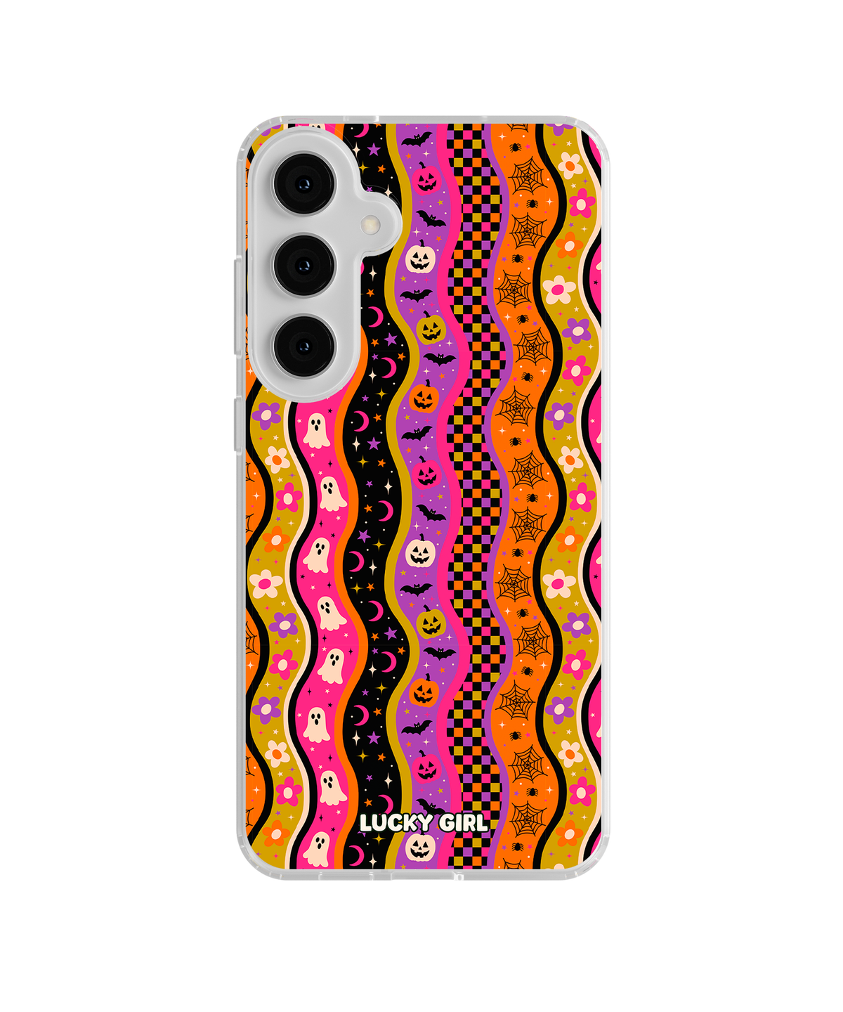 Halloween Waves Clear Case Insert Galaxy S23 Plus