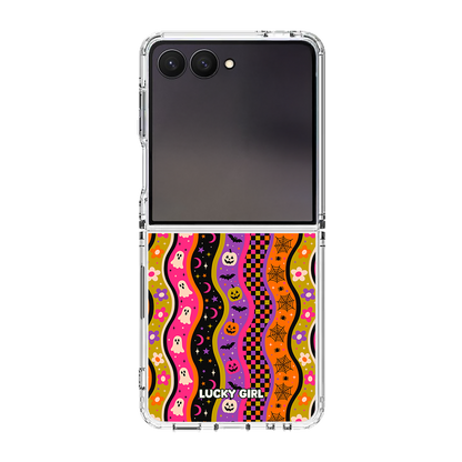 Halloween Waves Clear Case Insert Galaxy Z Flip 7