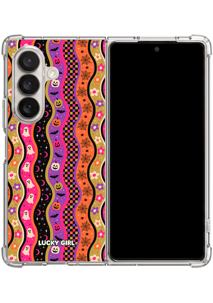 Halloween Waves Clear Case Insert Galaxy Z Fold 7