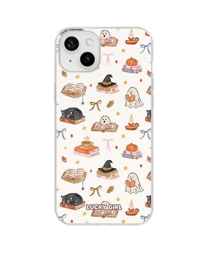 Haunted Library Clear Case Insert iPhone 14 Plus/15 Plus