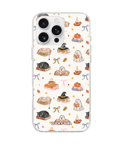Haunted Library Clear Case Insert iPhone 15 Pro Max