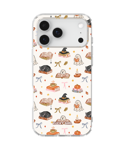 Haunted Library Clear Case Insert iPhone 17 Pro Max