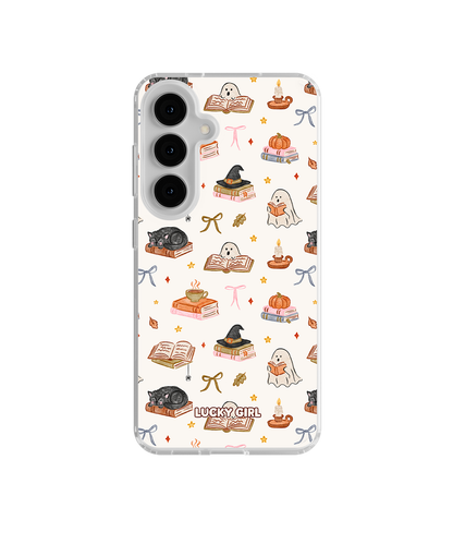 Haunted Library Clear Case Insert Galaxy S26