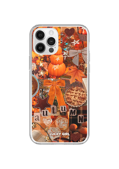 Hello Autumn Clear Case Insert iPhone 12/12 Pro