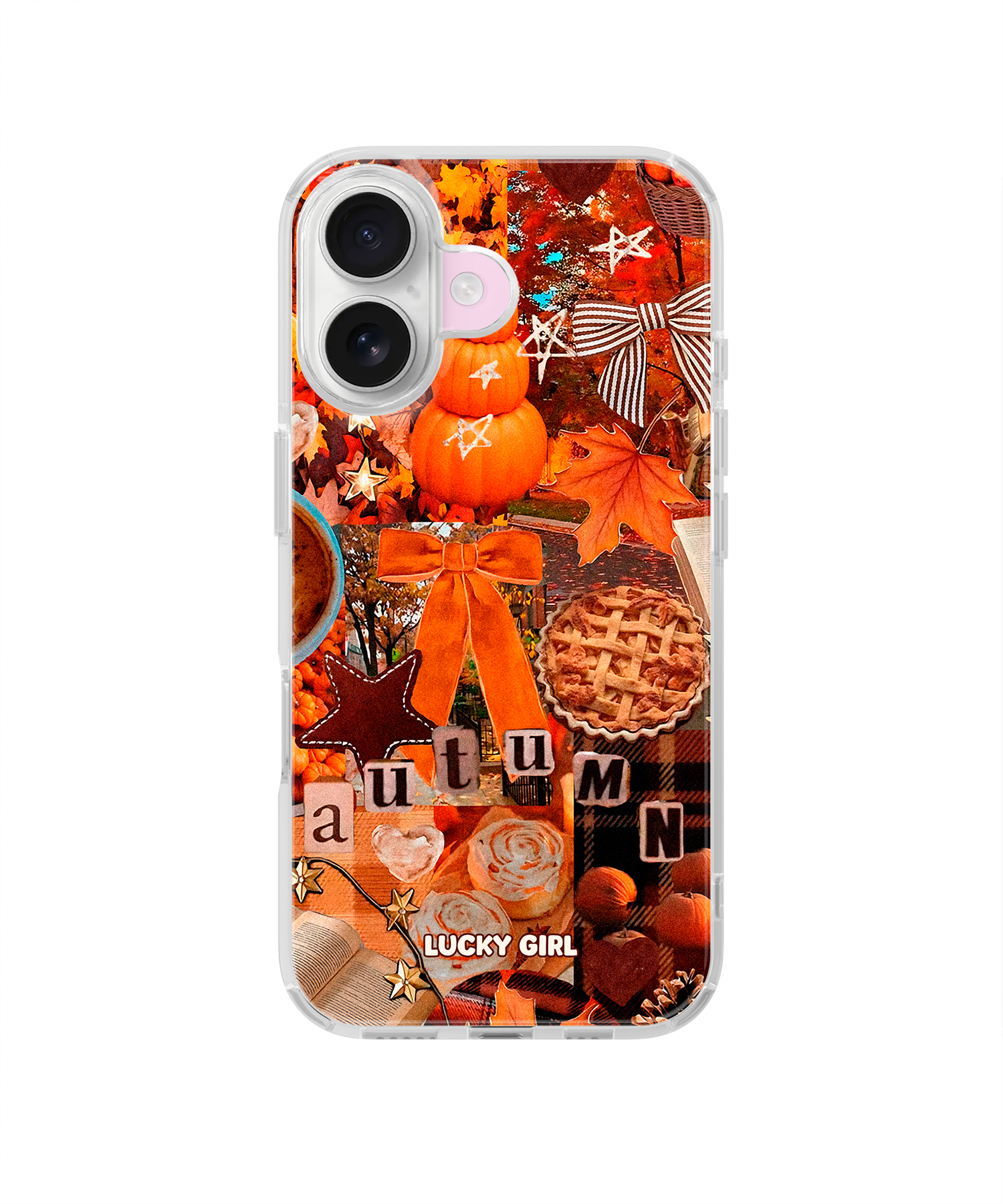 Hello Autumn Clear Case Insert iPhone 17