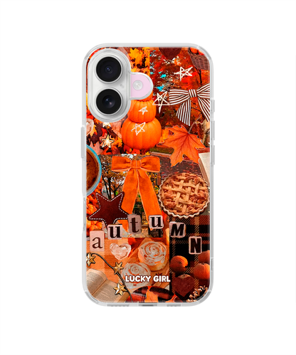 Hello Autumn Clear Case Insert iPhone 17