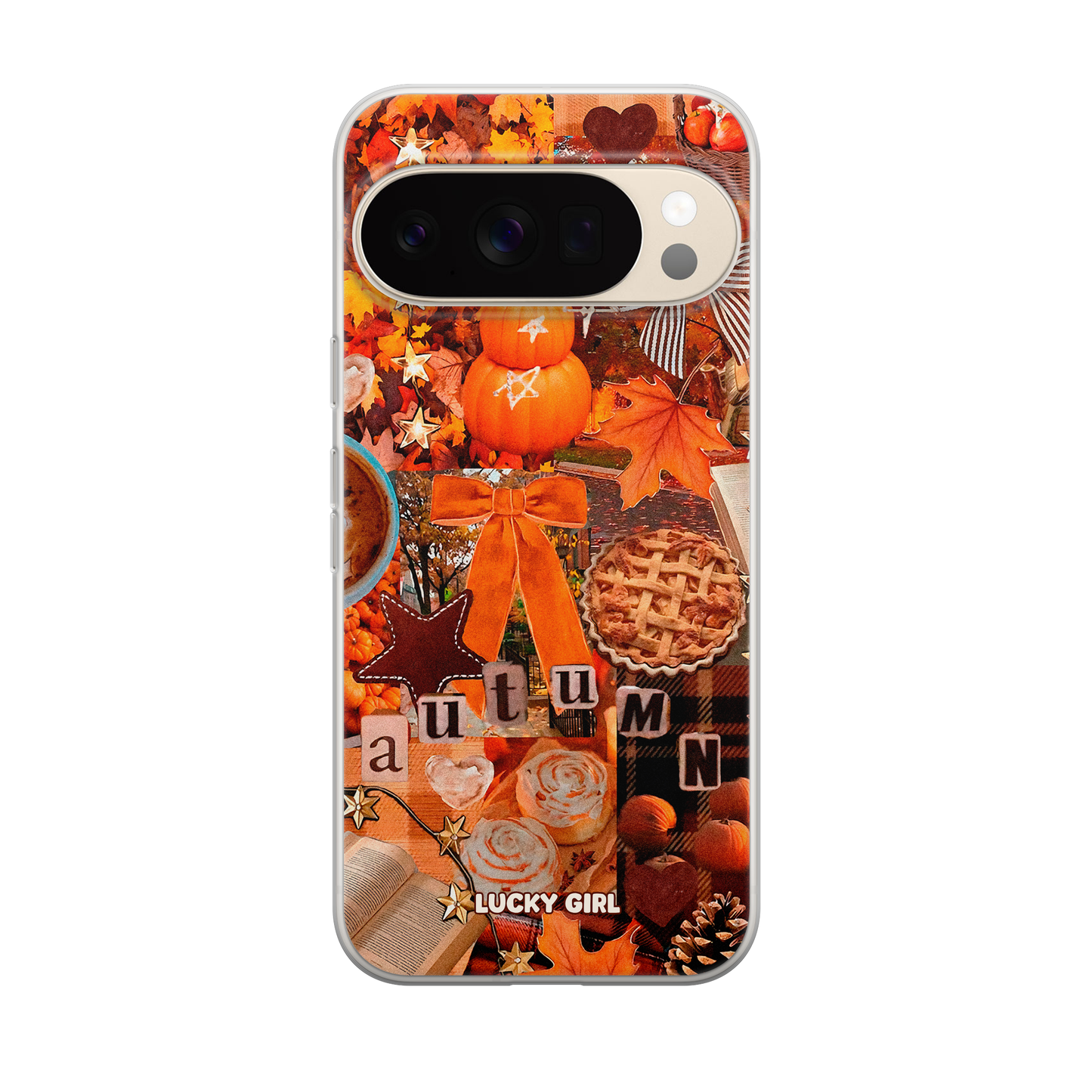 Hello Autumn Clear Case Insert Pixel 10/10 Pro