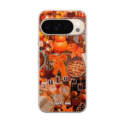 Hello Autumn Clear Case Insert Pixel 10/10 Pro
