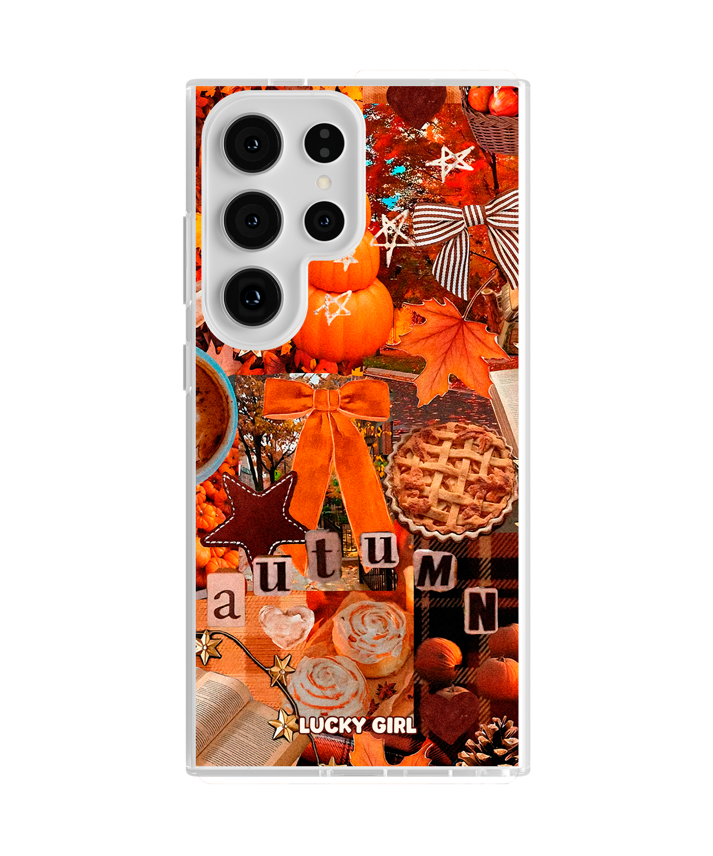 Hello Autumn Clear Case Insert Galaxy S23 Ultra