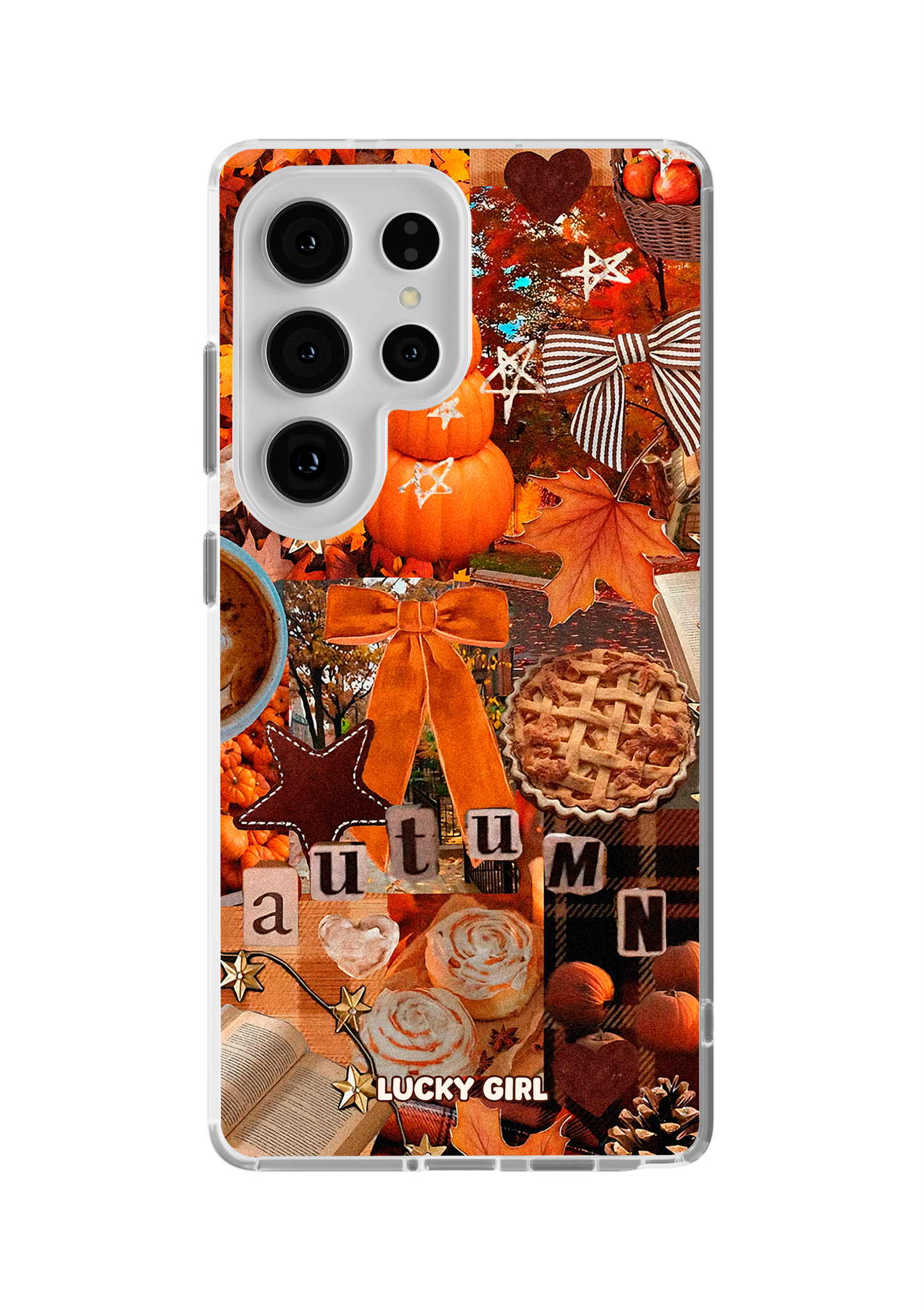 Hello Autumn Clear Case Insert Galaxy S25 Ultra