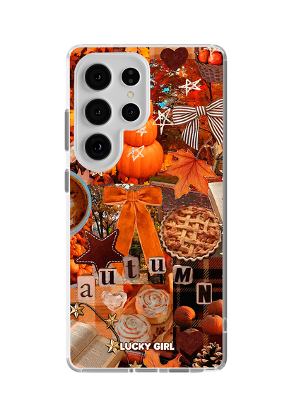 Hello Autumn Clear Case Insert Galaxy S25 Ultra