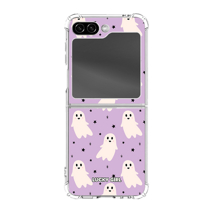 Hocus Pocus Ghosts Clear Case Insert Galaxy Z Flip 6/7 FE