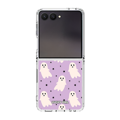 Hocus Pocus Ghosts Clear Case Insert Galaxy Z Flip 7