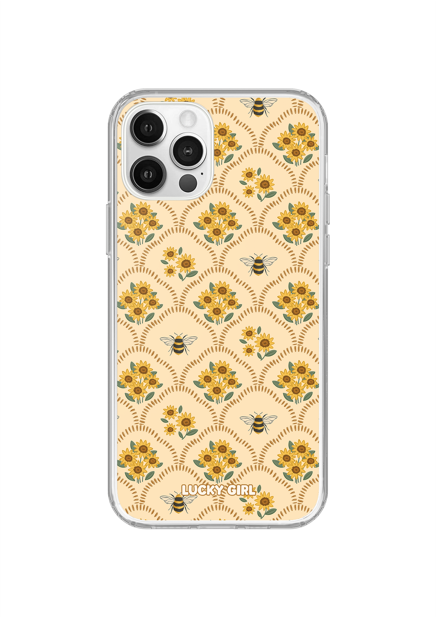 Honeybee Clear Case Insert iPhone 12/12 Pro