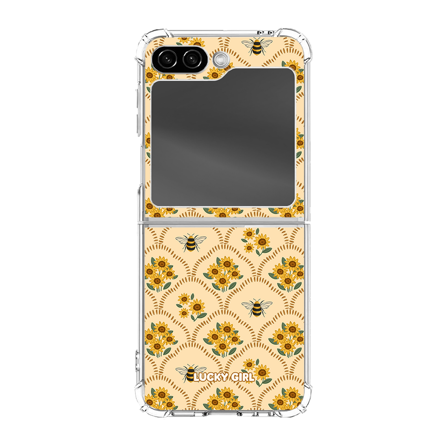 Honeybee Clear Case Insert Galaxy Z Flip 6/7 FE