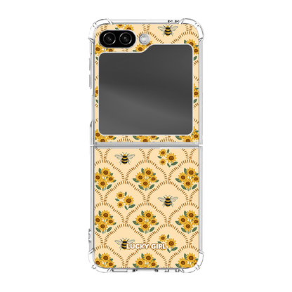 Honeybee Clear Case Insert Galaxy Z Flip 6/7 FE