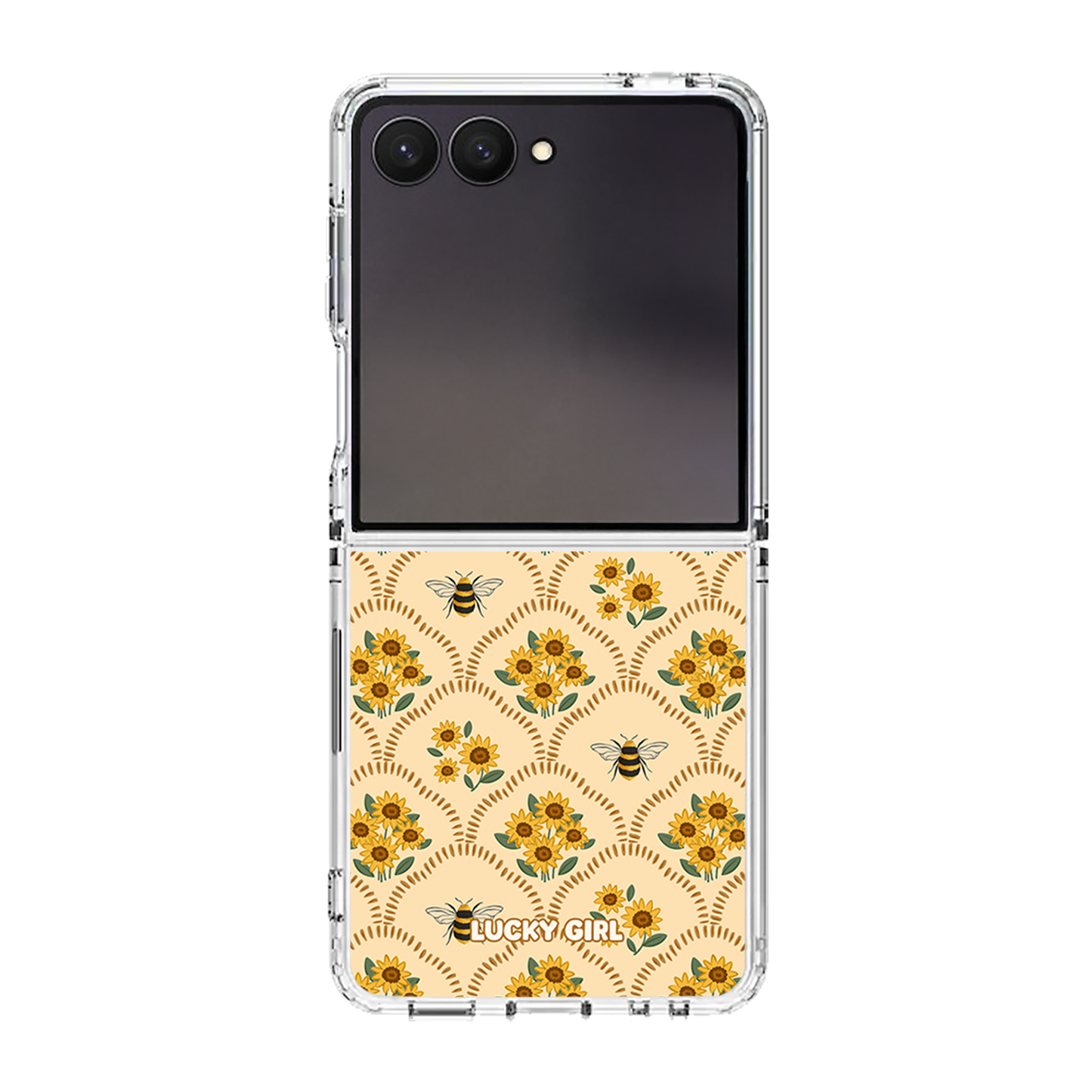 Honeybee Clear Case Insert Galaxy Z Flip 7