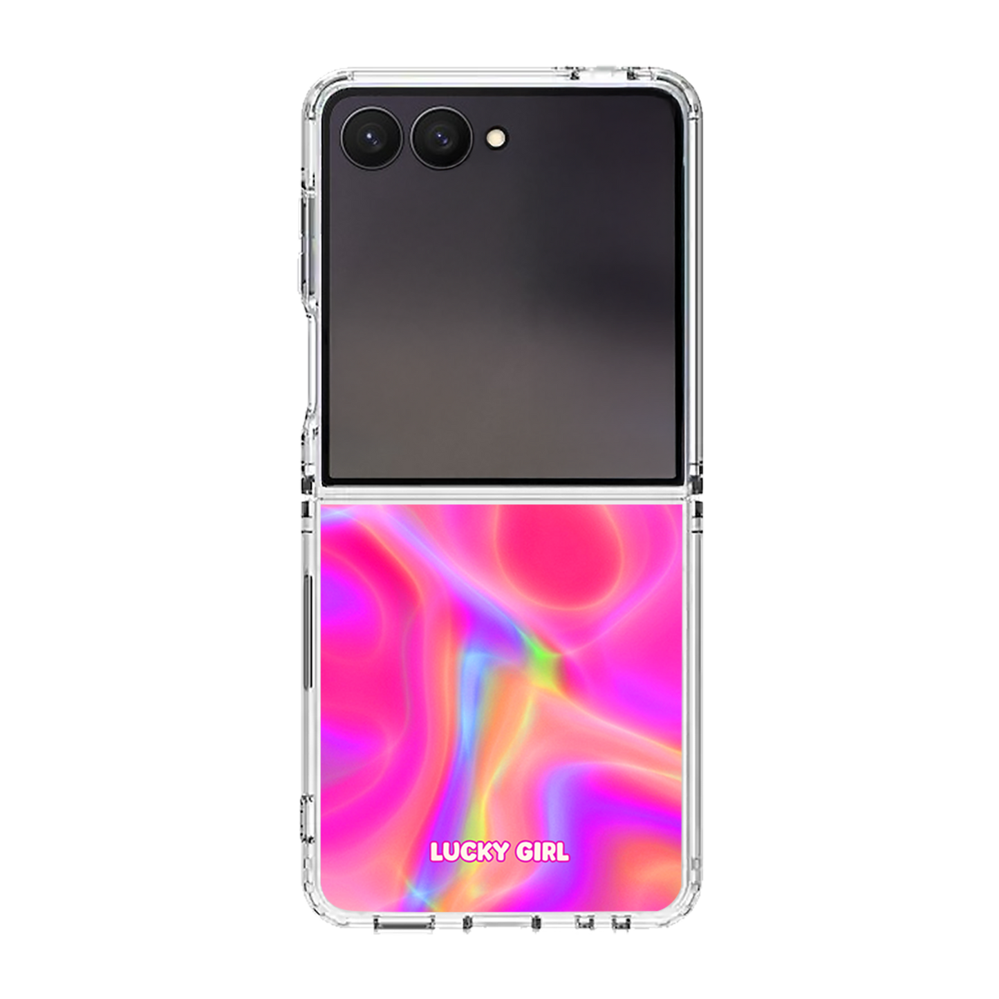Hyper Heat Wave Clear Case Insert Galaxy Z Flip 7