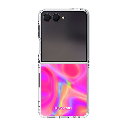 Hyper Heat Wave Clear Case Insert Galaxy Z Flip 7
