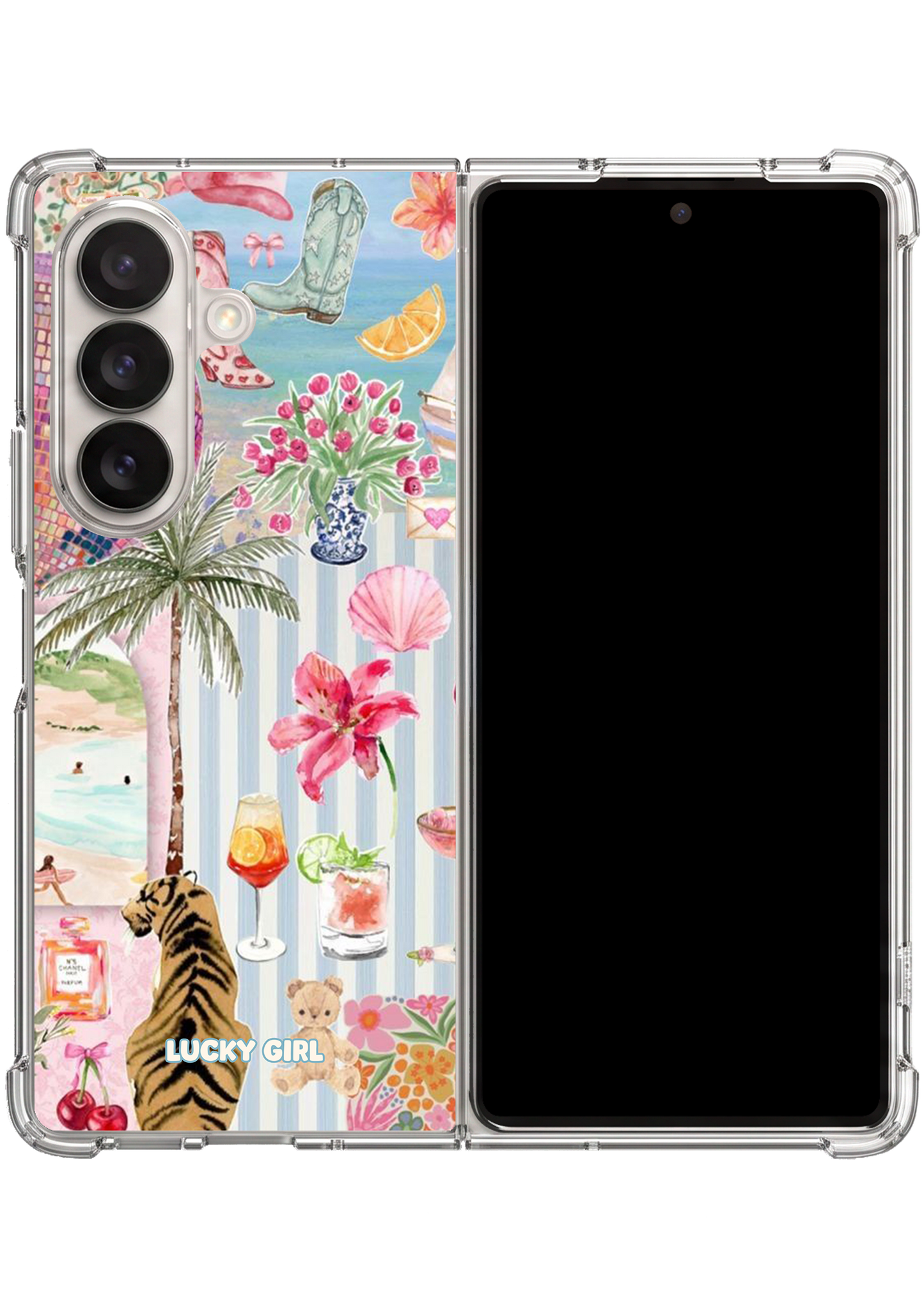 Laguna Clear Case Insert Galaxy Z Fold 7