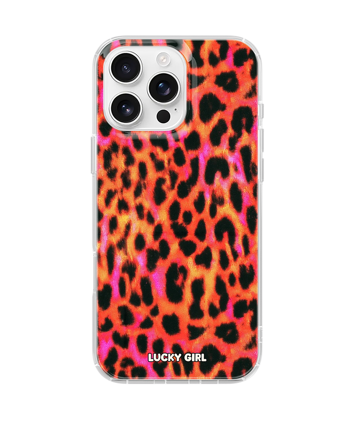 Lava Leopard Clear Case Insert iPhone 12 Pro Max