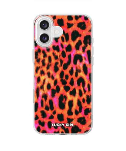 Lava Leopard Clear Case Insert iPhone 16 Plus