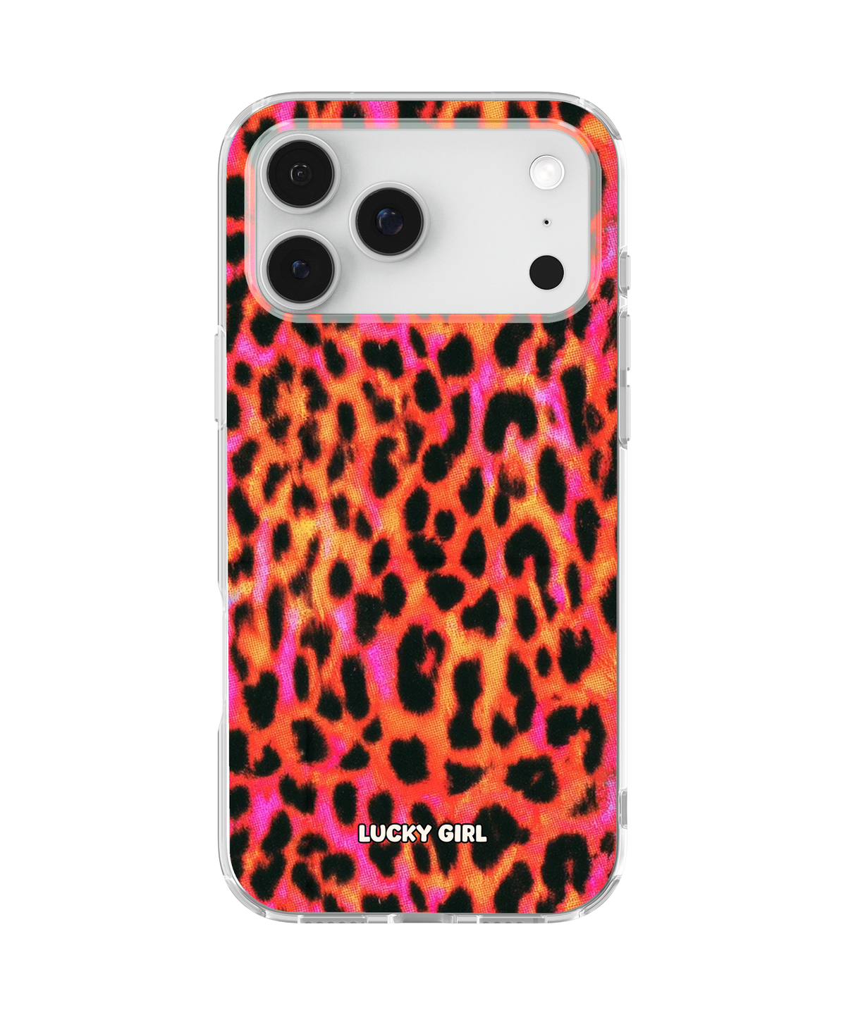 Lava Leopard Clear Case Insert iPhone 17 Pro Max / 18 Pro Max